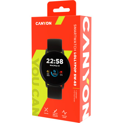 Смарт-часы Canyon CNS-SW63BB Lollypop (CNS-SW63BB) Винница - изображение 7