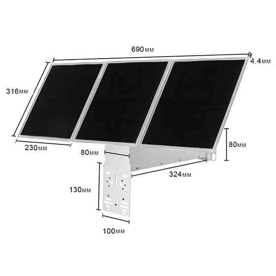 Автономне джерело живлення Full Energy SBBG-125 із сонячною панеллю і вбудованим акумулятором Київ