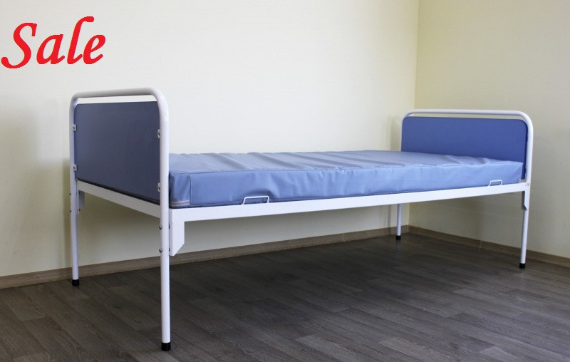 Ліжко лікарняне медичне АТОН КП з матрацом для больниц, лечебных заведений, медицинских стационаров Днепр - изображение 1