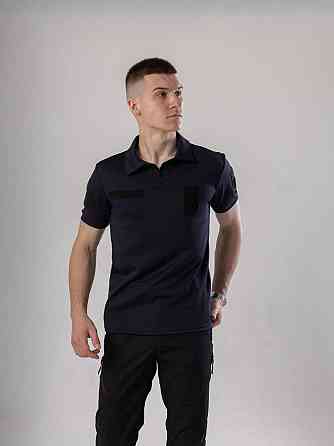 Мілітарі футболка кулмакс темно-синя весна/літо чоловіча Pobedov Recon Київ