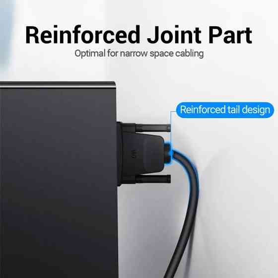 Кабель Vention DVI 1м черный Киев