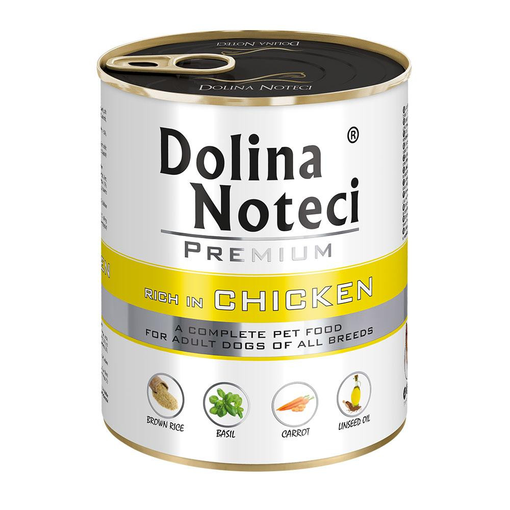 Dolina Noteci Premium (Долина Нотечі Преміум) консерви вологий корм для собак з куркою 800 г х 12 шт. Запоріжжя - фото 1
