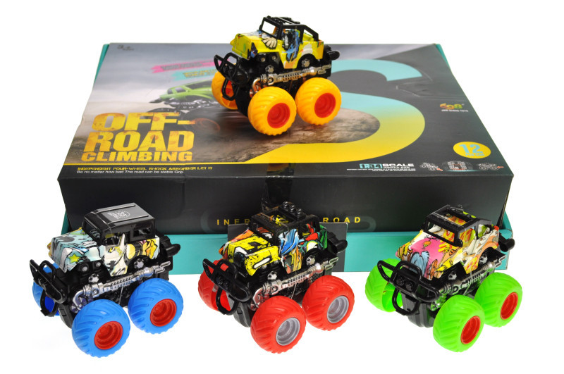 Машина інерційна в блоці 12шт JS22 р.40,7*34*10см, шт Київ - фото 1