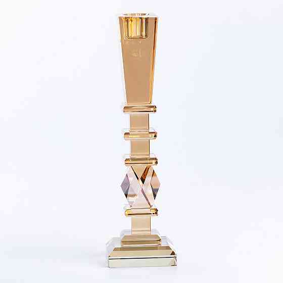 Свічник 25 (см) скляний високий HP36555M Київ