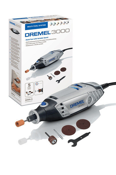Багатофункціональний інструмент (гравер) Dremel 3000 - 5: 130 Вт, 5 насадок, 33000 об/хв. (F0133000JX) Київ - фото 1