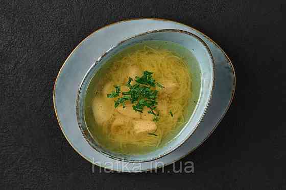 Салатник Olens "Retro" 15*13*10 см кераміка овальний блакитний для дому та ресторанів Київ