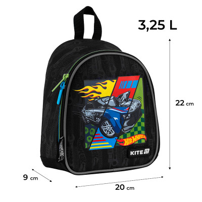 Рюкзак дитячий Kite Kids 538 Hot Wheels (HW25-538XXS) Вінниця - фото 8