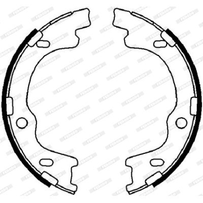 Гальмівні колодки FERODO FSB4022 Вінниця - фото 1