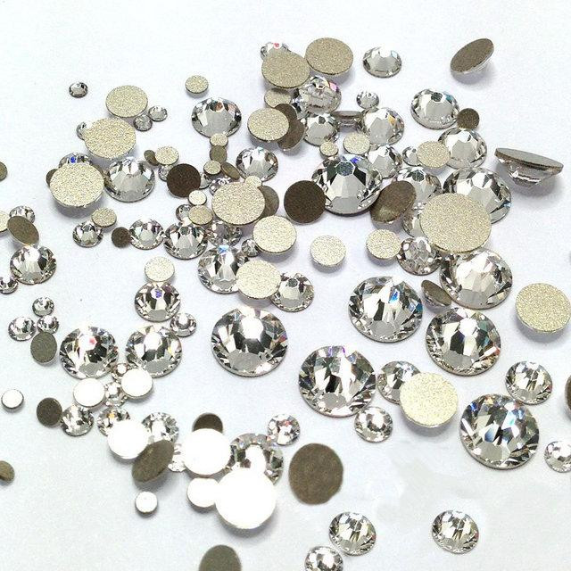 Стразы Swarovski crystal ,SS ассорти - микс разные размеры (1400 шт) Киев - изображение 1