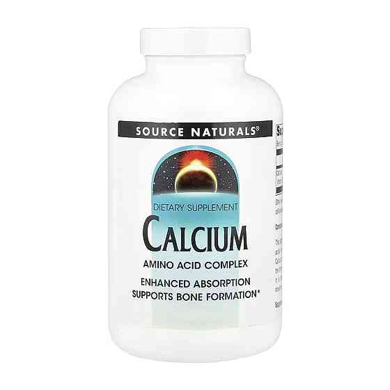 Кальций Source Naturals Calcium 200 мг 100 таблеток Луцк