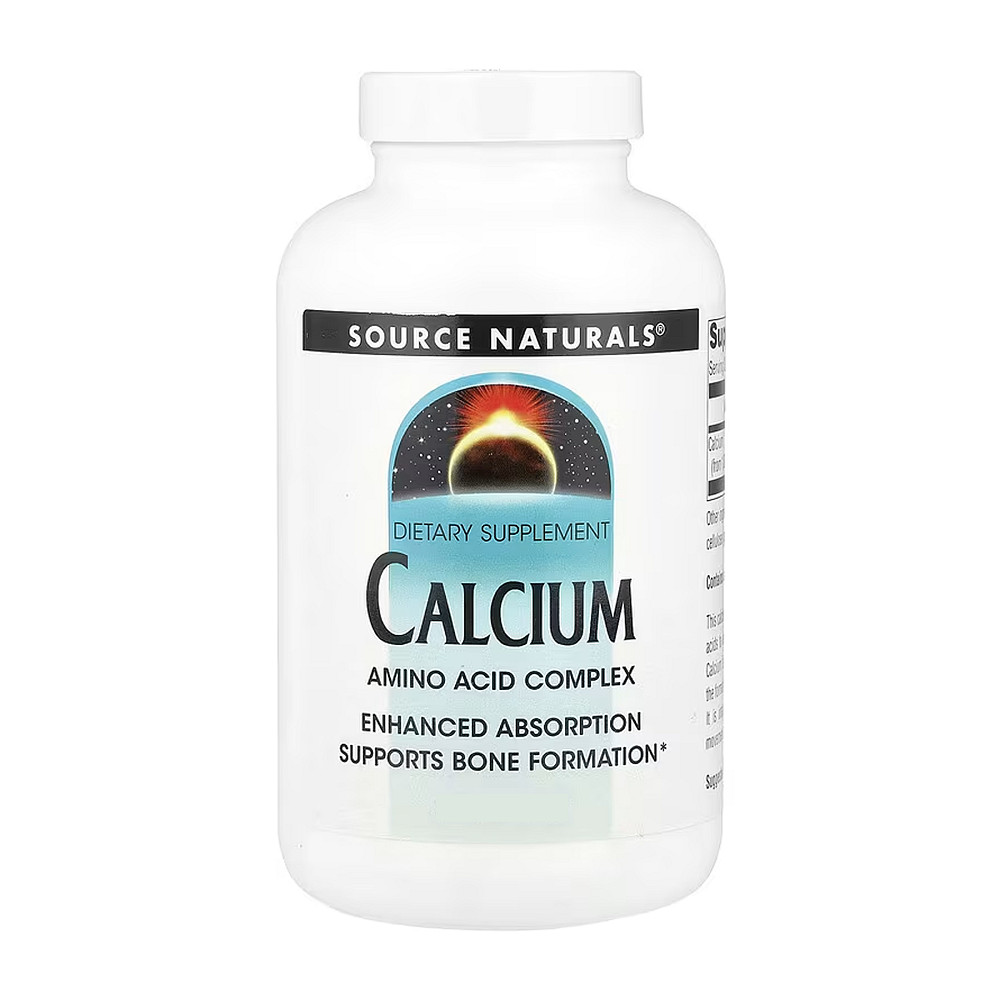 Кальций Source Naturals Calcium 200 мг 100 таблеток Луцк - изображение 1