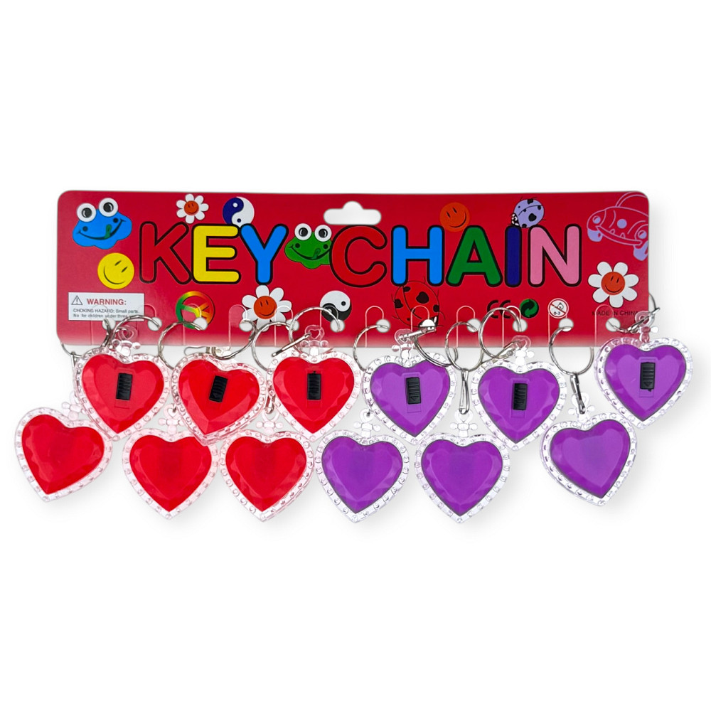 Брелоки для ключів Серце 12 шт Київ - фото 1