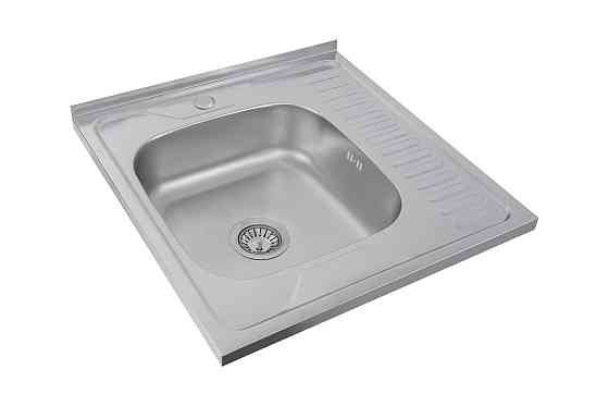 Кухонна мийка з нержавіючої сталі Valeso САТИН 6060 L (0,7/160 мм) Коломыя