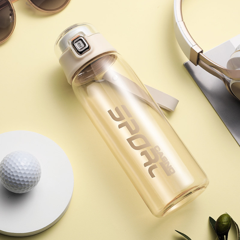 Пляшка для води CASNO 550 мл KXN-1220 Жовта Київ - фото 1