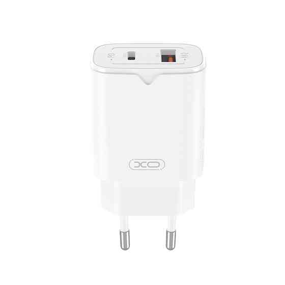 Мережевий зарядний пристрій XO L130 PD30W/QC18W 1USB-C+1USB-A білий Львів