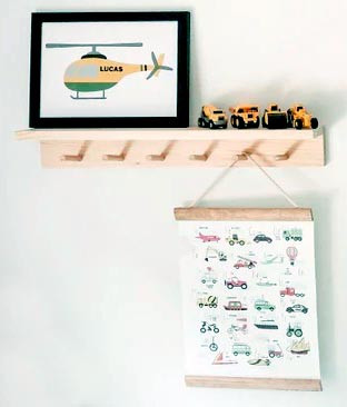 Вішалка для сумок "Лефонт 6" бланже Миколаїв - фото 1