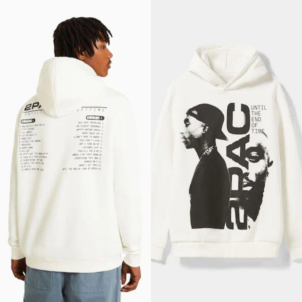 Худи, белая толстовка мужская, свитшот 2711253628 размер 42 Днепр - изображение 1