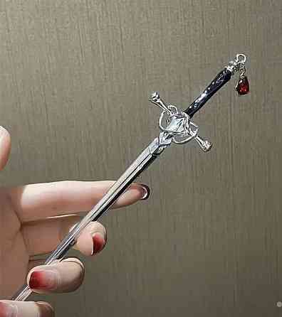 Шпилька-паличка для волосся 