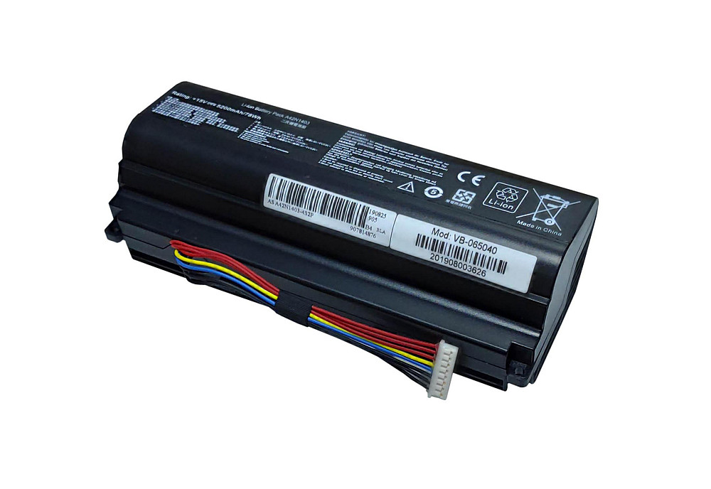 Аккумулятор для ноутбука Asus A42N1403-4S2P G751 15V Black 5200mAh OEM Вінниця - фото 2
