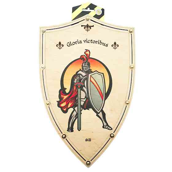 Сувенірний дерев'яний щит «ЛИЦАР» KNG 47х30 см Вінниця