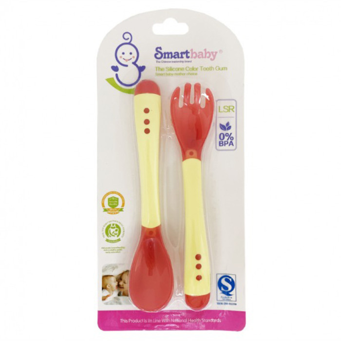 Дитячий набір Ложка+вилка "Хамелеон" MGZ-0104(Yellow) Вінниця - фото 2