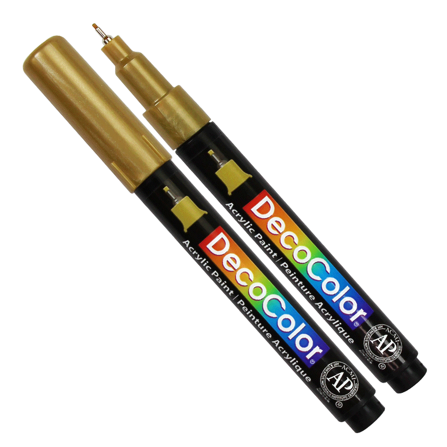 Маркер акриловый Золото 0.7мм 115-S Marvy Киев - изображение 1