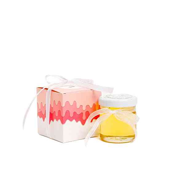 Сладкие бонбоньерки для девочек на Крестины, Годик, День Рождения,, с медом 