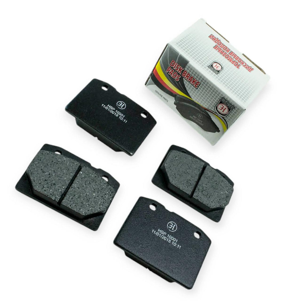 Колодки 2101-2107 передние (к-кт 4 шт) тормозные Мукачево - изображение 1