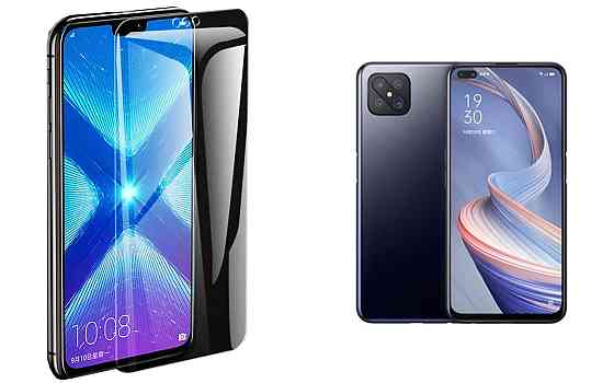 Защитное стекло NeoGlass для Oppo Reno 4 Z 5G – ультрапрозрачное и устойчивое Киев