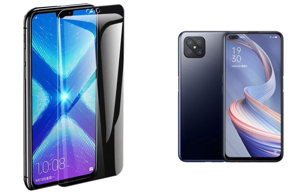 Защитное стекло NeoGlass для Oppo Reno 4 Z 5G – ультрапрозрачное и устойчивое Киев - изображение 2