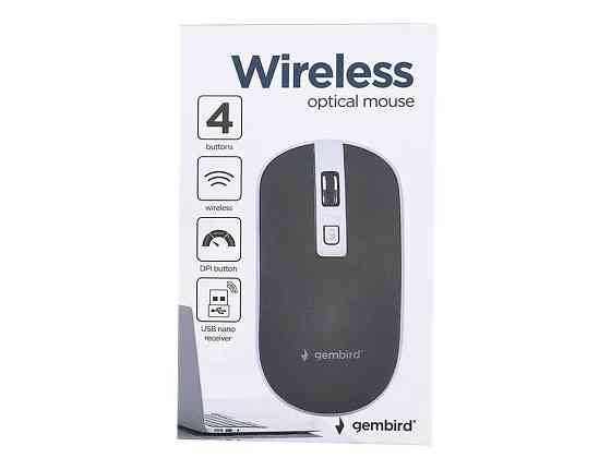 Мишка бездротова компютерна MUSW-4B-06-BS ТМ Gembird Киев