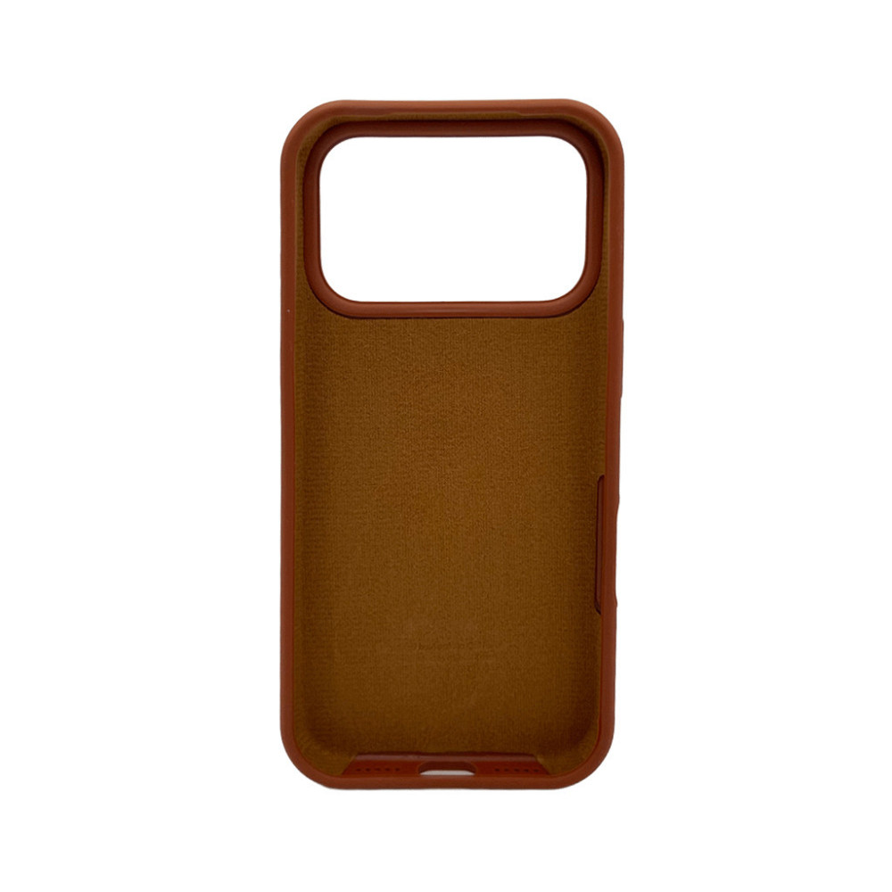 Чохол для смартфона Silicone Full Case AA Open Cam for Apple iPhone 17 Pro Max 42,Saddle Brown Киев - изображение 3
