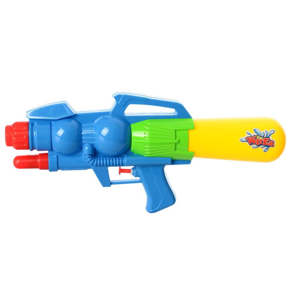 Дитячий водяний автомат M 2814(Blue) помпа, розмір середній, 34,5 см Вінниця - фото 1