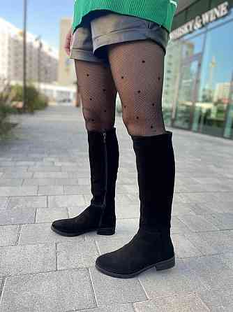 Nivelle Чоботи жіночі NIVELLE чорні замша натуральна зима 38р. 40р. (4051) Коломыя