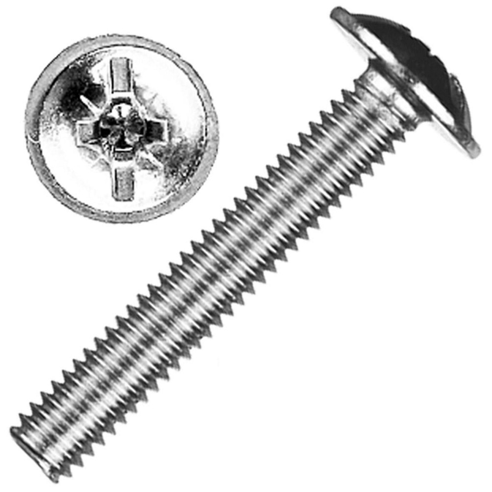 Винт з напівкруглою головкою з прес-шайбою М8*80 DIN 967 цинк Харків - фото 1