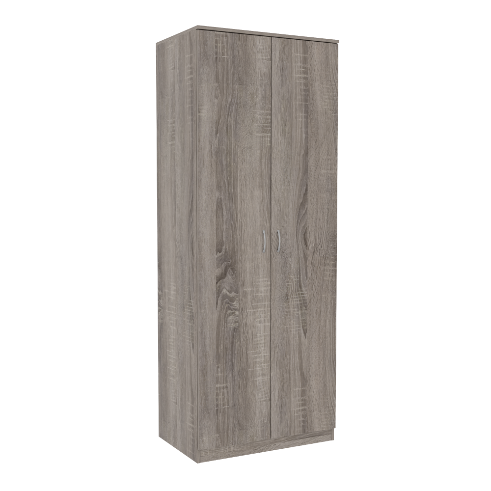 Шкаф офисный ОШ-2, Дуб Сонома Трюфель, 800/420/2100 Львов - изображение 1