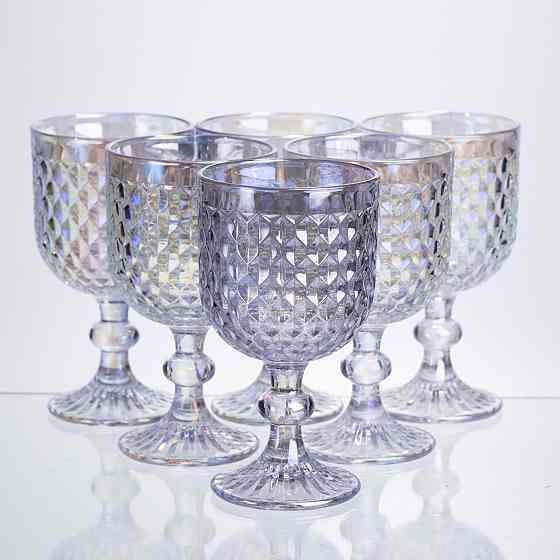 Набір келихів для вина 6 штук по 300 мл rainbow HP-19-253 Коломия