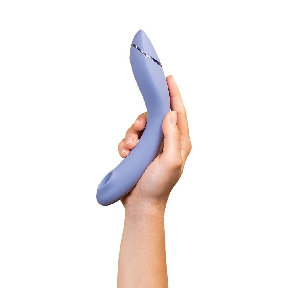 Вакуумный стимулятор для точки G и клитора с вибрацией Womanizer OG Lilac, 12 уровней, 3 режима Sex Aura Киев - изображение 10