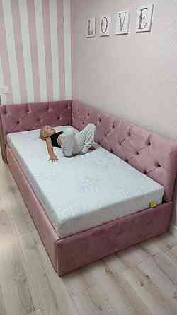 Кровать-диван DaiquiriDesign с подъемным механизмом каркас дерево 140x200 белый Киев