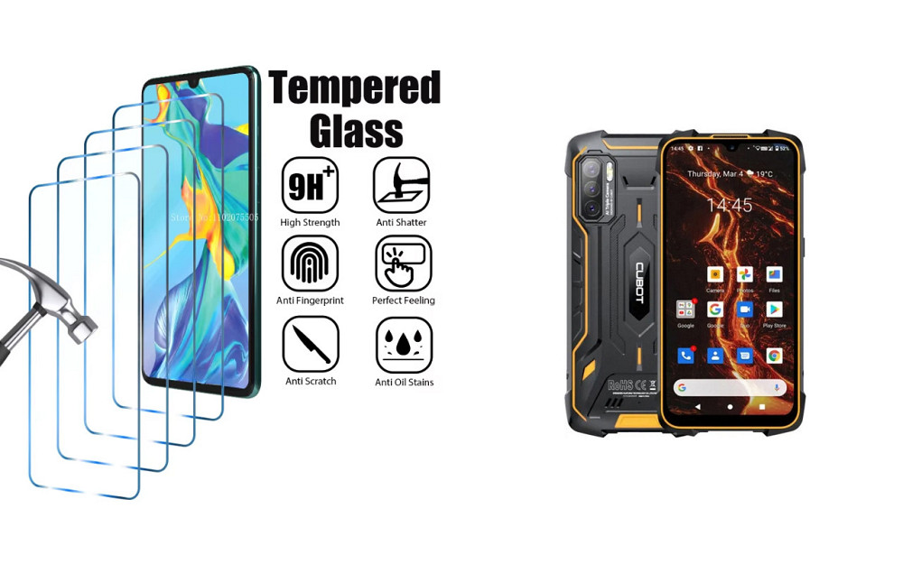 Защитное стекло ArmorGlass для Cubot KingKong 5, 5 Pro – устойчивое к царапинам и ударам Киев - изображение 1