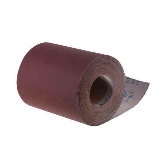 Шкурка шліфувальна, тканинна основа, К320, 200 мм × 50 м INTERTOOL BT-0726 Київ