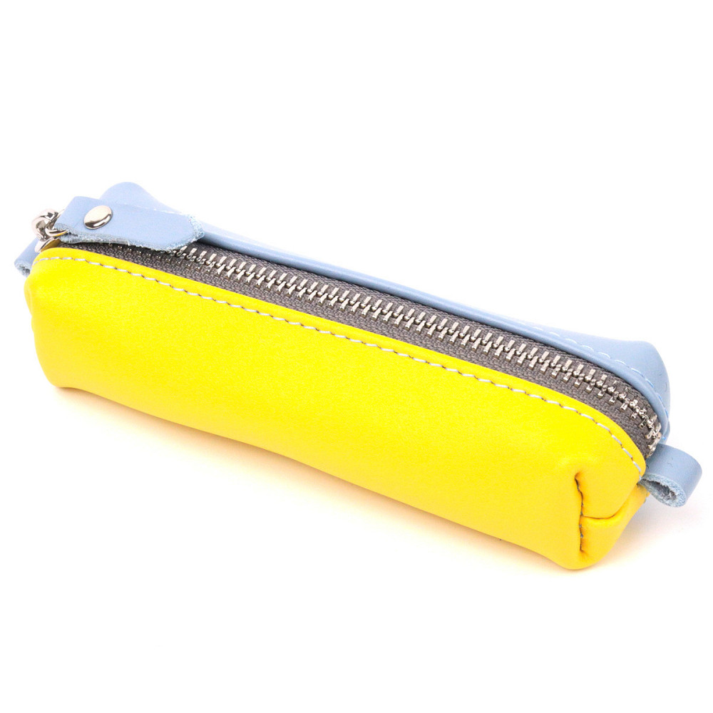 Вместительная кожаная ключница комби двух цветов Сердце (GRANDE PELLE) Киев - изображение 6