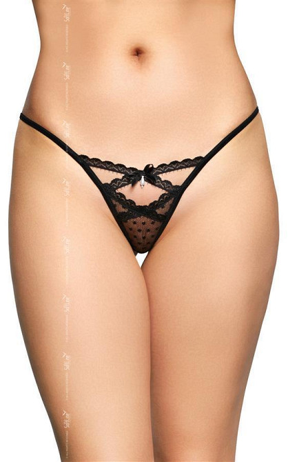 Женские стринги - G-String 2494, black - M/L Sex Aura Киев - изображение 1