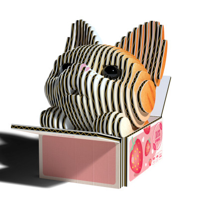 Пазл Eugy 3D Зоопарк Котенок рыжий (XEG-087) Винница - изображение 5