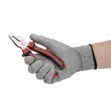 Плоскогубцы 180мм красно-серые ручки Мукачево