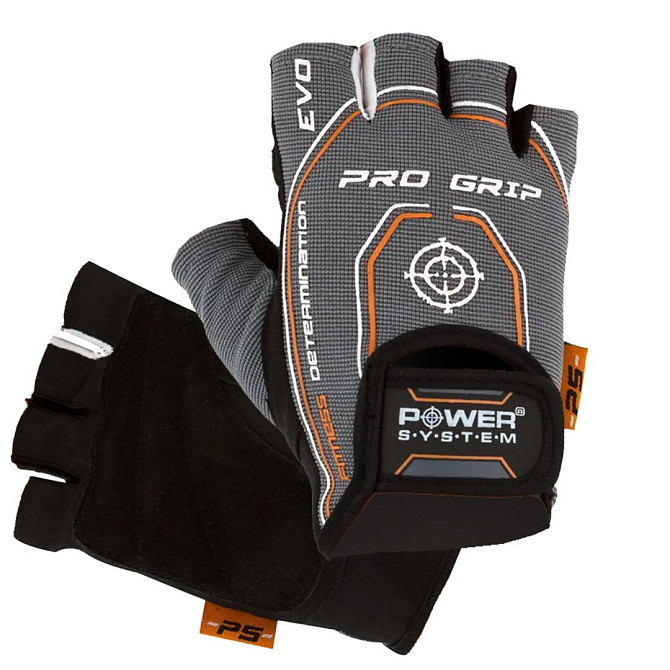 Рукавички для фітнесу Power System PS-2250E Pro Grip EVO Grey XL Каменское - изображение 4