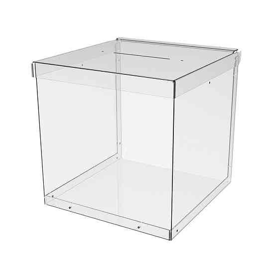 Ящик для пожертвований EKOSTAR 200х200х200 ПЕТ 1.5 мм. Объем 8 литров Киев