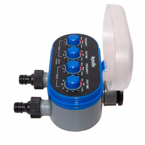 Таймер полива Aqualin YL21032 на 2 линии, с шаровыми клапанами, автомат подачи воды Киев - изображение 2