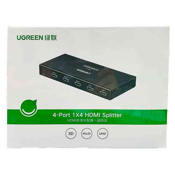 Сплітер UGREEN HDMI Splitter 1 In 4 Out EU Одеса