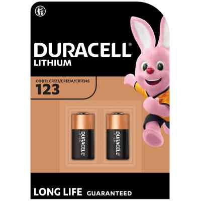 Батарейка Duracell 123 3V High Power літієва, CR123/CR123A/CR17345, 2 шт. в упаковці (5002979) Винница
